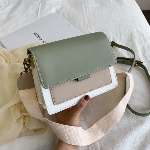 Mini Leather Crossbody Bags For Women 2020 Green Chain Shoulder Messenger Bag Lady Travel Purses and Handbags  Cross Body Bag